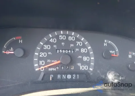 2000 Ford E-250 Commercial/Recreational из США, поврежденный, VIN 1FTNE24L1YHA46795